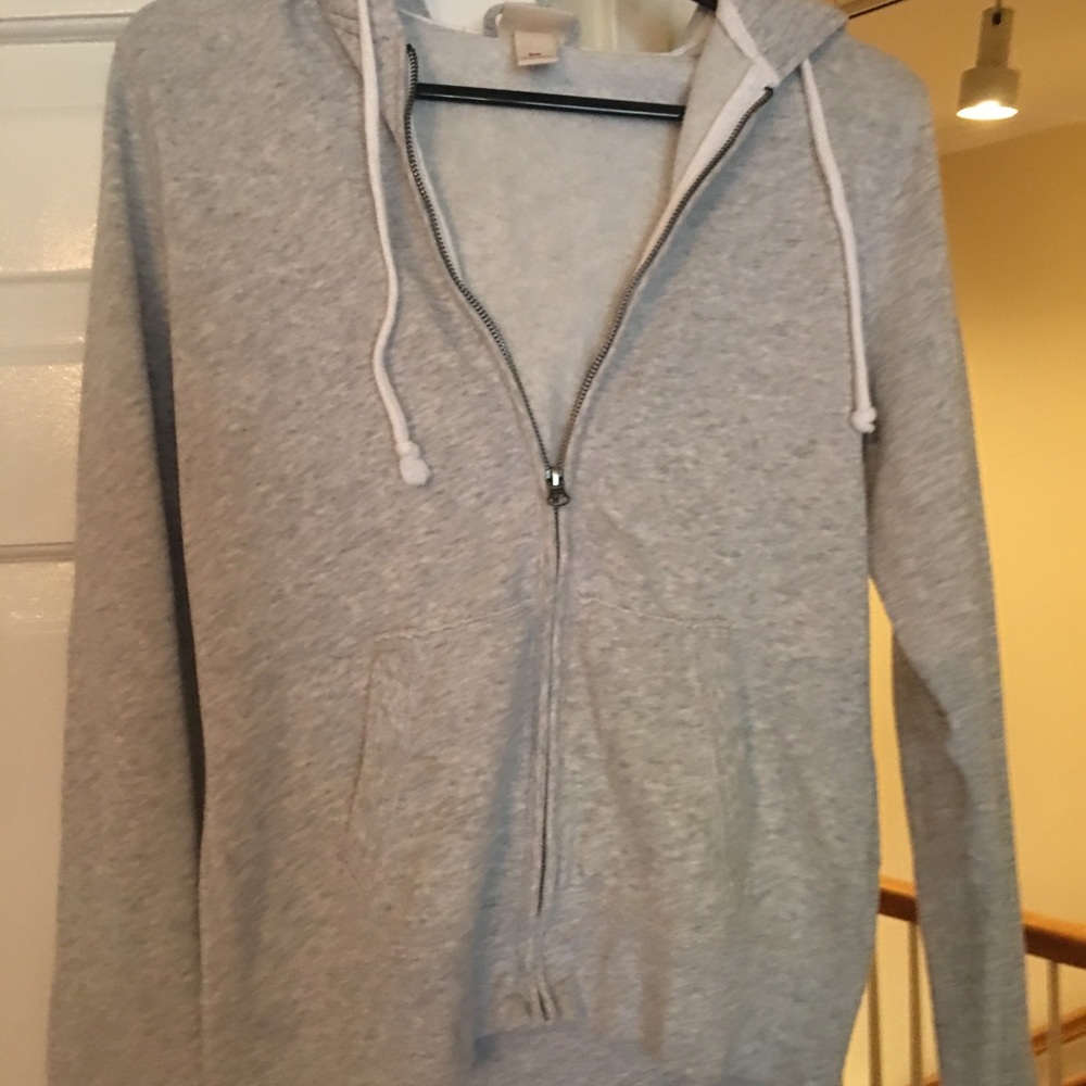 Zip up sweatshirt